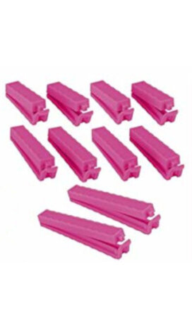 vershoudclips roze 10 stuks