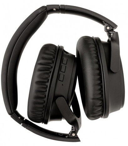 koptelefoon ANC draadloos 19,5 cm ABS zwart