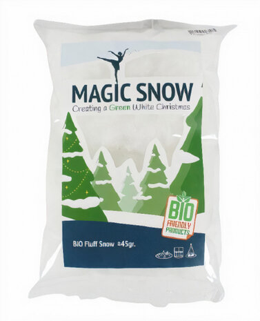 poedersneeuw bio 45 gram wit