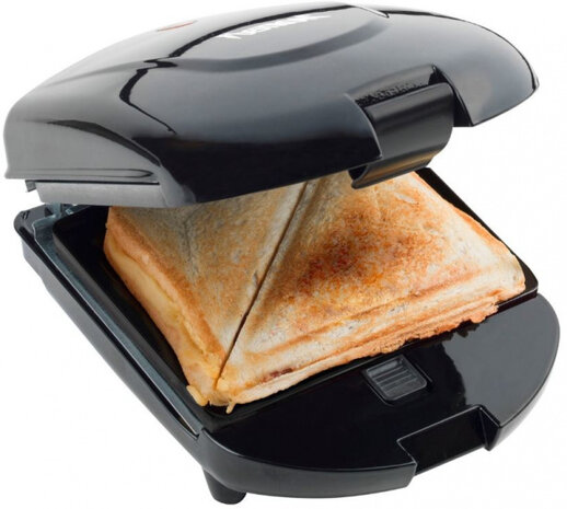 tosti-ijzer 3-in-1 230V RVS zwart