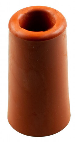 deurstopper 7,5 cm rubber rood