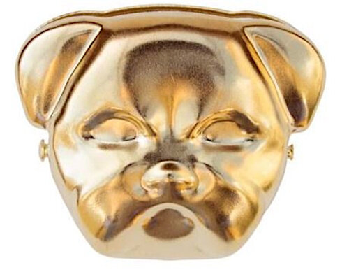 clip bulldog 13,8 x 7,9 x 3,1 cm staal goud