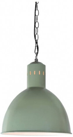 lampenkap hangend 30 x 110 cm groen staal