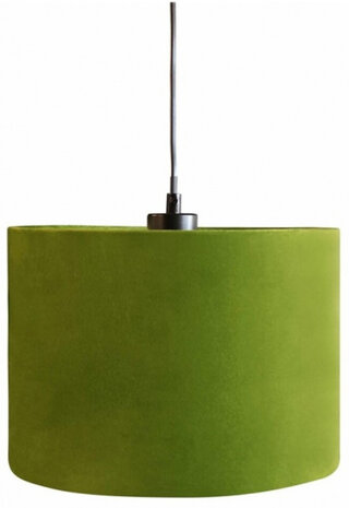 lampenkap hangend 28 cm textiel groen