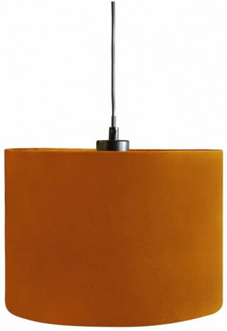 lampenkap hangend 28 cm textiel oranje