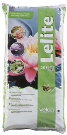 waterlelieaarde Lelite 20 liter bruin