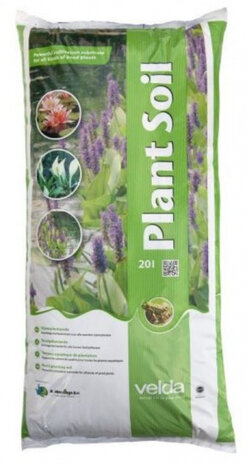 vijverplantaarde Plant Soil 20 liter bruin