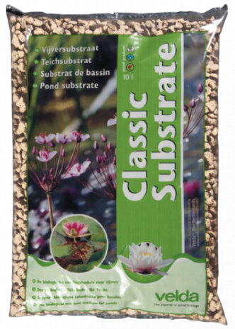 bodemsubstraat Classic Substrate 10 kg bruin