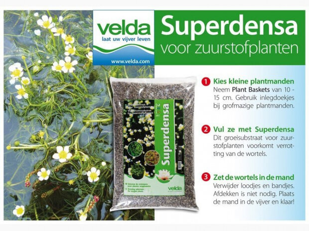 groeisubstraat Superdensa 10 liter grijs/brijn