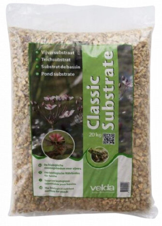 bodemsubstraat Classic Substrate 20 kg bruin