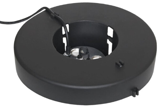 mistmaker drijvend 23,5 cm zwart