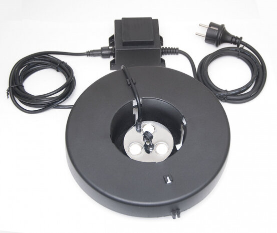 mistmaker drijvend 23,5 cm zwart