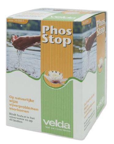 algenbestrijding Phos Stop 1 kg grijs