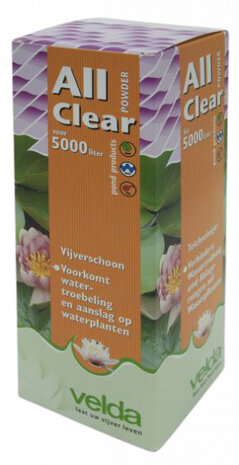 algenbestrijding All Clear 500 gram poeder wit