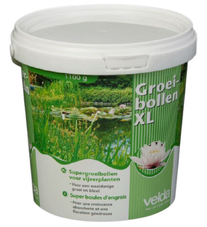 groeibollen XL 1,1 kg klei/mest groen/wit 55 stuks