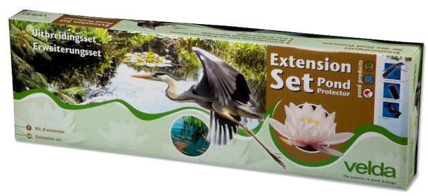 uitbreidingsset Extension Pond Protector 80 meter zwart