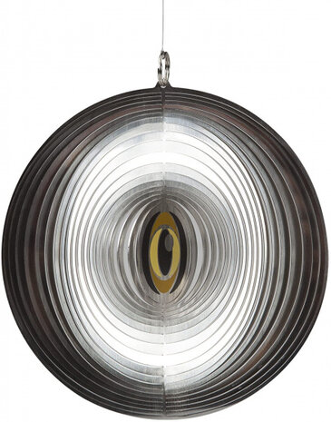 hanger Heron Stop Spinner 19 cm RVS zilver
