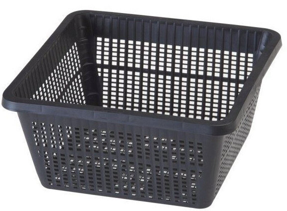 plantenmand 11 x 6,5 cm zwart