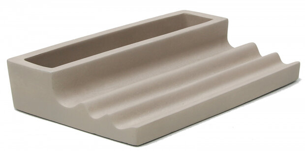 pennenhouder 23,3 x 10 cm beton grijs