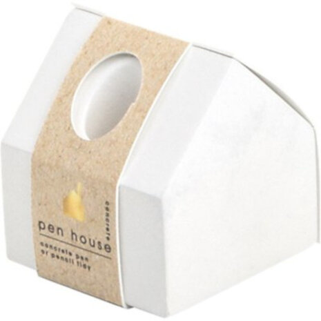 penhouder 4,8 x 5,5 cm beton wit