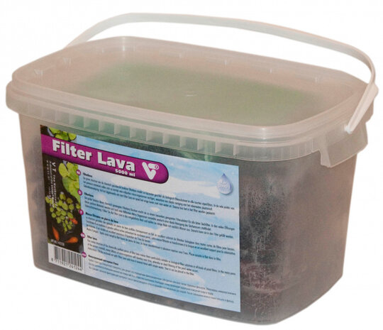 filtermateriaal VT Filter Lava tot 3000 liter zwart