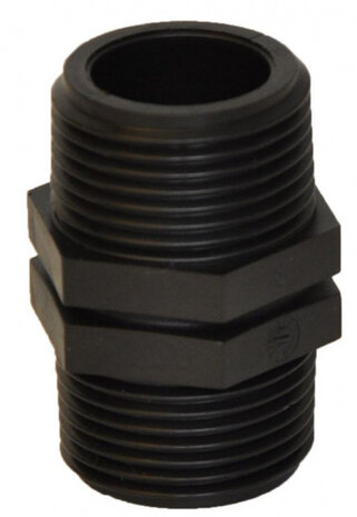 wanddoorvoer VT 30 mm 1 inch zwart