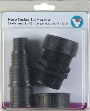 verbindingsset VT 25-40 mm 1.1/2 inch 6-delig