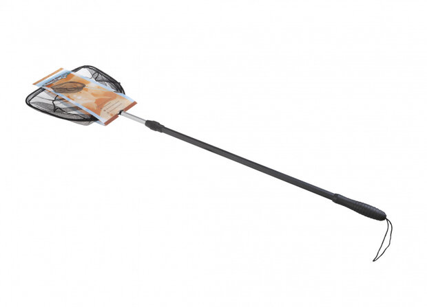 schepnet VT telescopisch 35 x 180 cm aluminium zwart