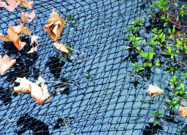 afdeknet VT met grondpennen 2 x 3 meter polyester zwart