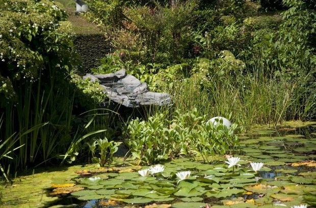 watervalset VT Garden Stream 104 cm polysteen grijs