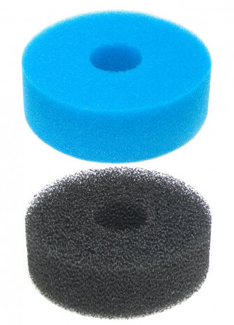 filterschuim VT PF-6000 22 x 10 cm blauw/zwart 2-delig