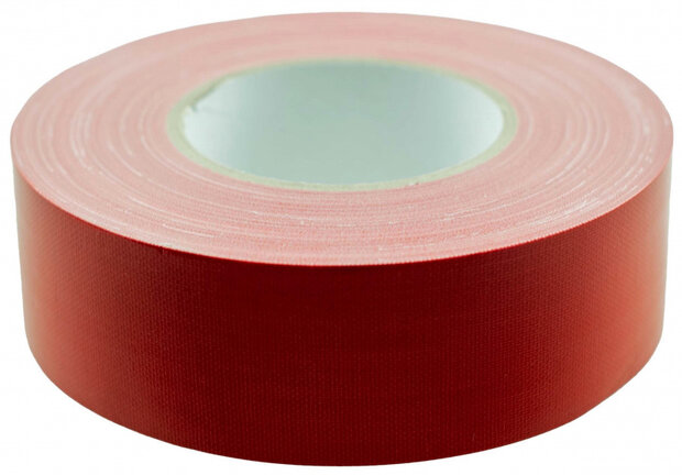 ducttape 50 mm x 50 m 70 mesh rood