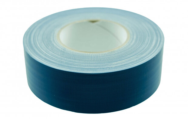ducttape 50 mm x 50 m 70 mesh blauw
