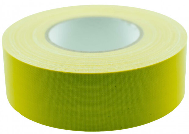 ducttape 50 mm x 50 m 70 mesh geel