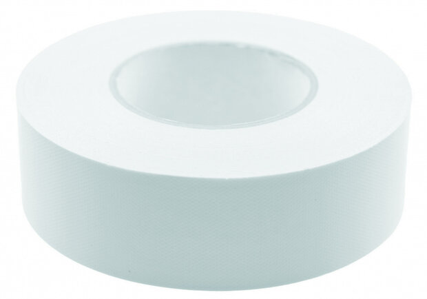 ducttape 50 mm x 50 m 70 mesh/polyetheen wit