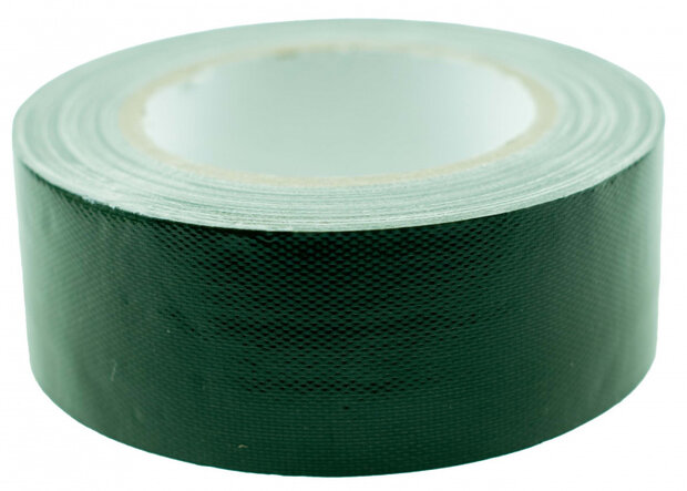 ducttape 50 mm x 25 m 70 mesh/polyetheen groen
