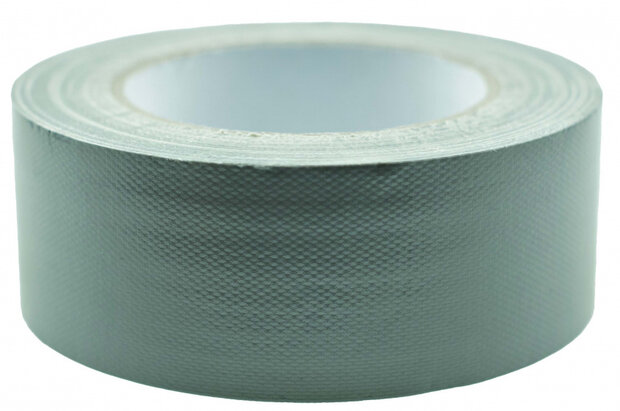 ducttape 50 mm x 25 m 70 mesh/polyetheen grijs