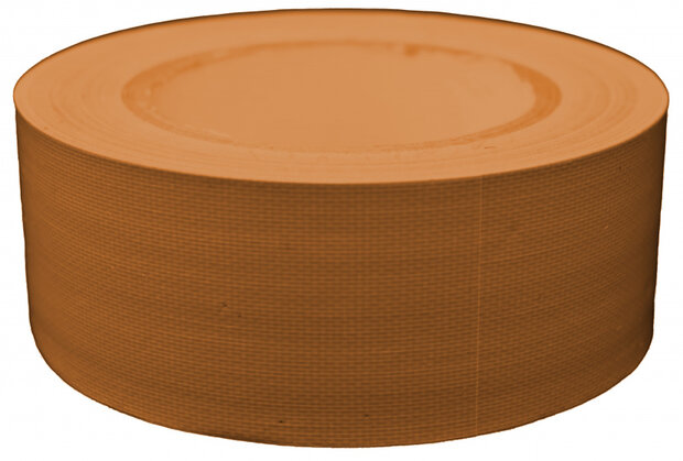ducttape 50 mm x 25 m 70 mesh/polyetheen donkerbruin