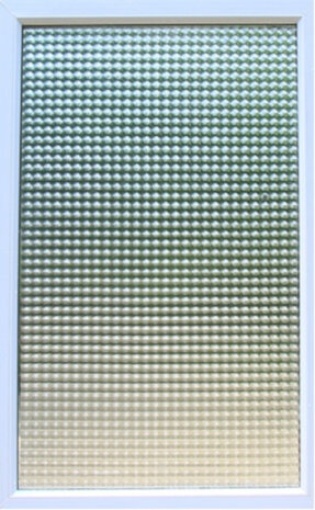 raamfolie Blokken 45 cm x 15 m PVC VS010 transparant