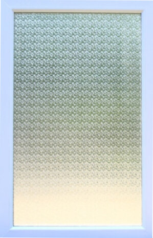 raamfolie Splinters 45 cm x 15 m PVC VS013 transparant