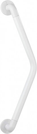 wandbeugel Secura 68 x 17 cm aluminium wit