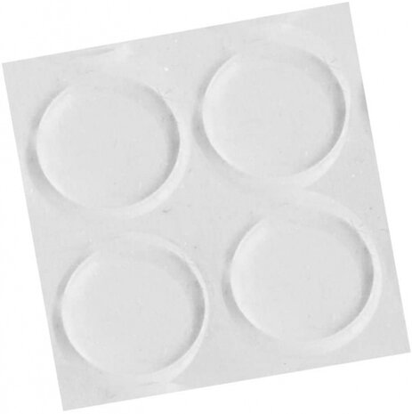 krasbeschermers accessoires 1 cm transparant 4 stuks