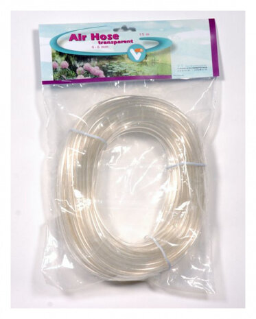 luchtslang VT 4/6 mm 15 m transparant