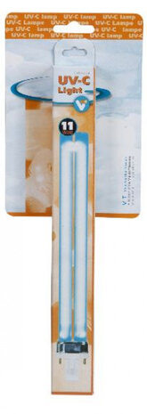 pl-lamp UV-C 11 watt 26 cm glas transparant
