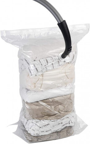 vacu&uuml;mzak Cube 70 x 135 cm polyetheen transparant