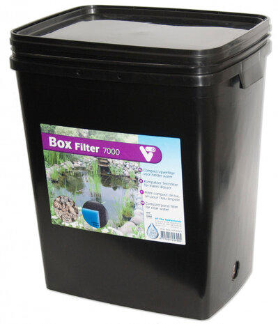 vijverfilter 7000 Box 39 x 29 cm zwart 2-delig
