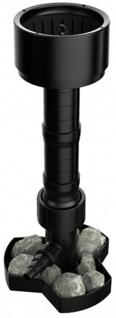 afzuigpunt Premium Skimmer 24 x 32 cm zwart