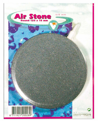 luchtsteen VT 6-8 mm 15 x 1,8 cm steen grijs