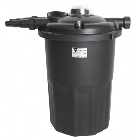 drukfilter 15000 VT 8000 l/u 38,5 x 36,8 cm zwart 6-delig
