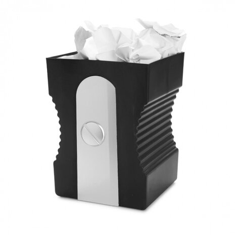 papierbak puntenslijper 29 x 21 cm zwart